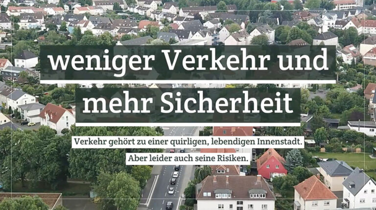 weniger Verkehr und mehr Sicherheit
