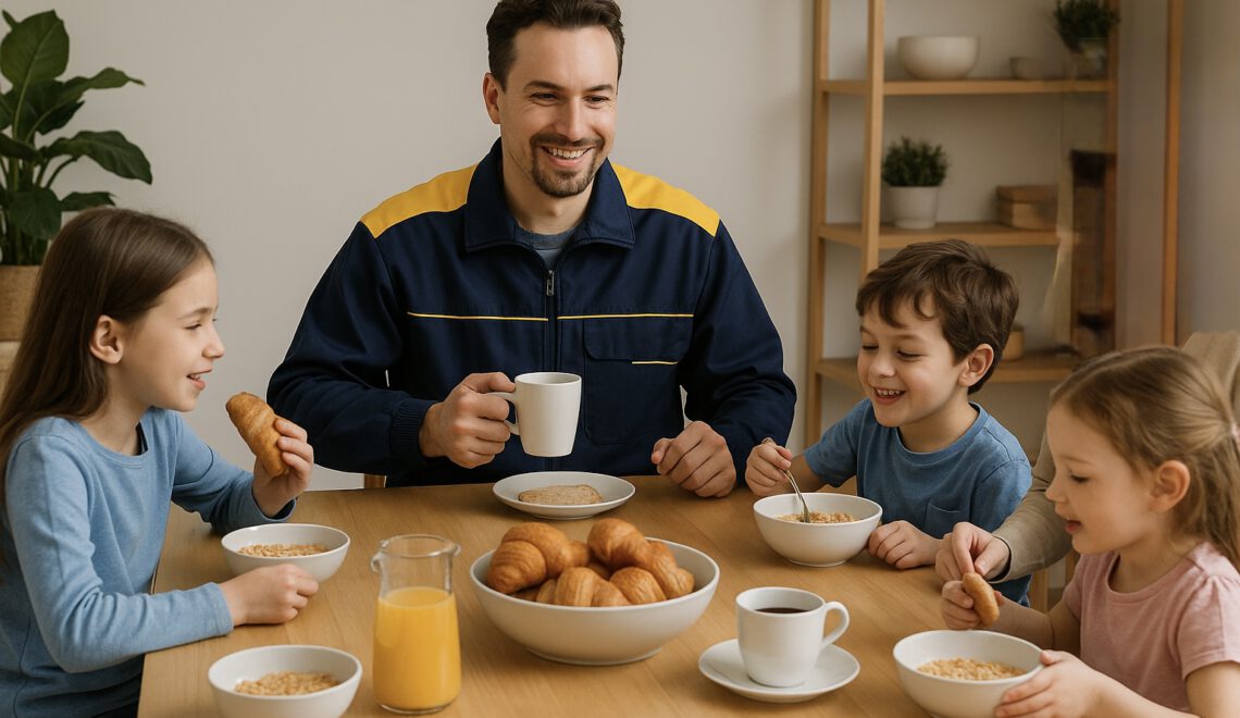 Ich bin Tobi, Paketzusteller – und ich hoffe, dass meine Kinder später stolz auf mich sind