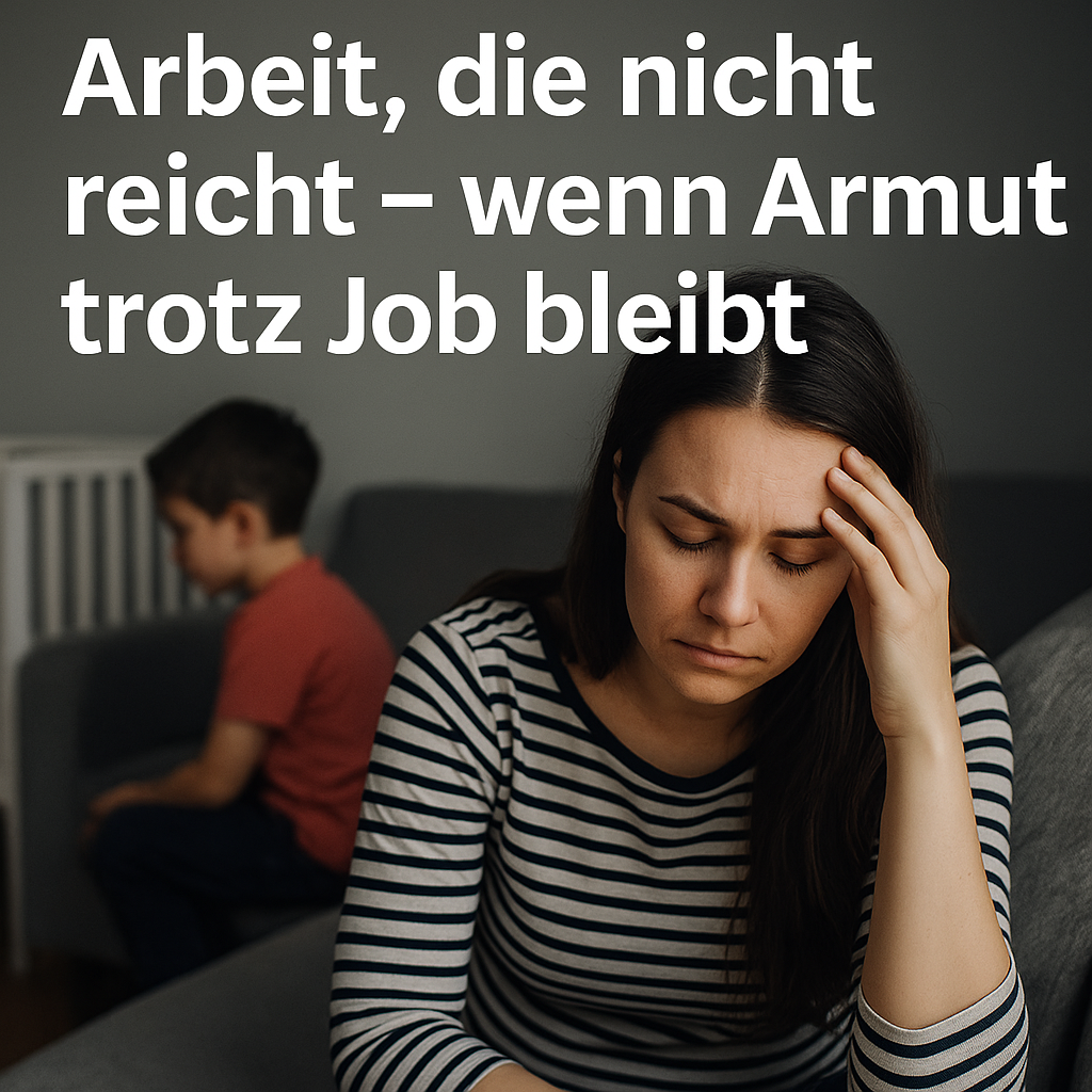 Arbeit, die nicht reicht - wenn Armut trotz Job bleibt