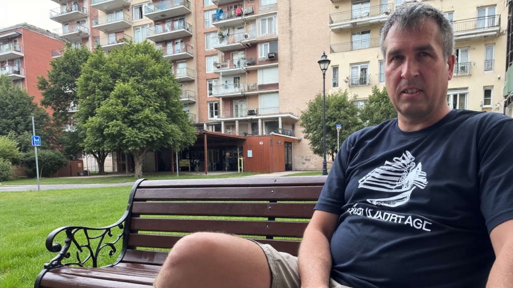 Bernd Wroblewski auf einer Bank in der Südstadt Paderborn – ein Moment des Zuhörens und Innehaltens