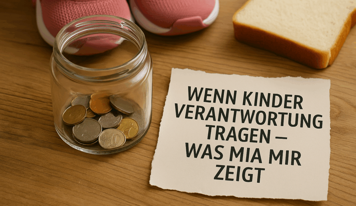 Leeres Einmachglas mit wenigen Münzen auf einem Küchentisch – Symbol für Kinderarmut in Paderborns Südstadt