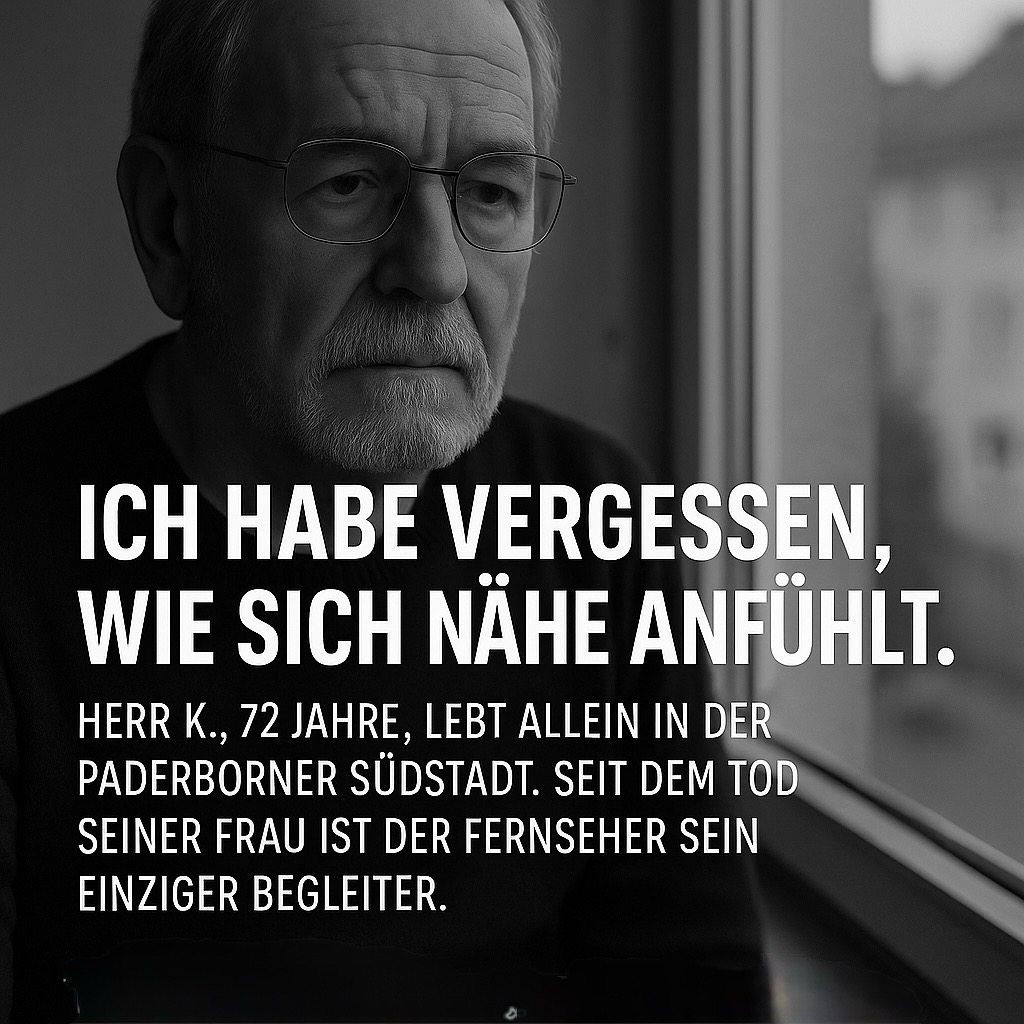 ich habe vergessen, wie sich Nähe anfühlt