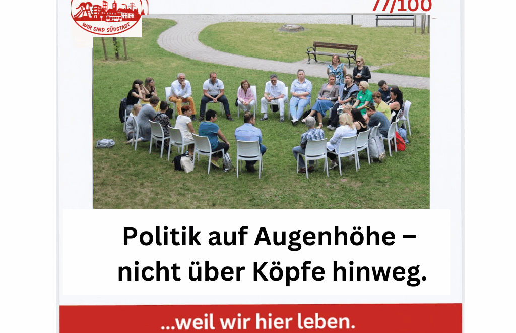 Politik auf Augenhöhe in der Südstadt Paderborn – Bernd Wroblewski im Gespräch mit Bürgerinnen und Bürgern