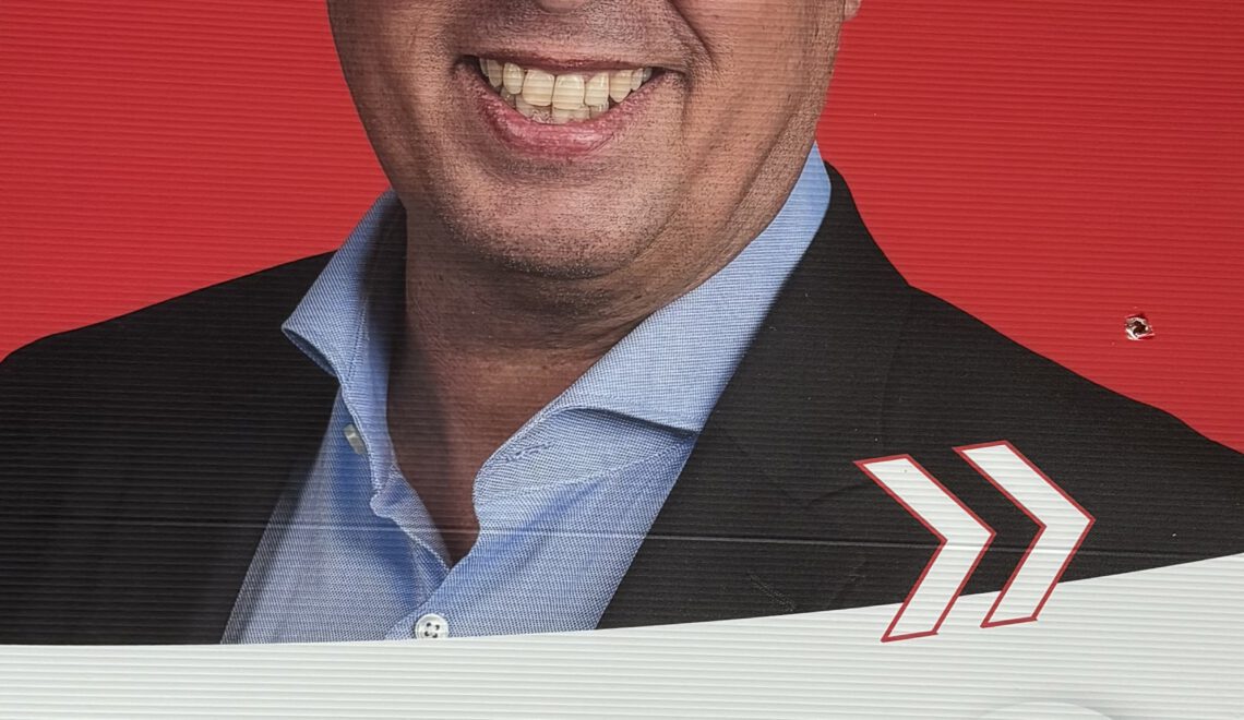 Wahlplakat Bernd Wroblewski – SPD-Kandidat für den Stadtrat Paderborn zur Kommunalwahl 2025